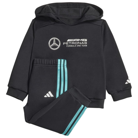 Adidas Βρεφικές φόρμες σετ Mercedes-AMG Petronas Formula One Team DNA Baby Tracksuit